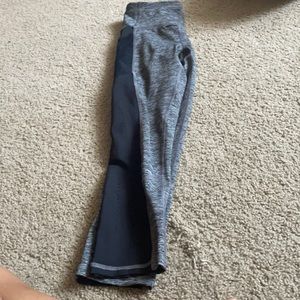 Grey and Black Capris